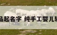宝宝辅食品起名字 纯手工婴儿辅食取名字