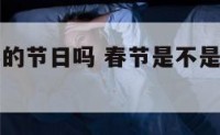年是全世界的节日吗 春节是不是全世界的节日