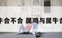 属鸡与属牛合不合 属鸡与属牛合不合婚姻