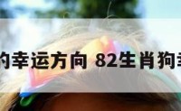 属狗82的幸运方向 82生肖狗幸运数字