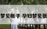 孕妇梦见帐子 孕妇梦见张艺兴