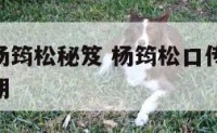 地理风水杨筠松秘笈 杨筠松口传风水60条口诀第二期