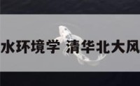 清华风水环境学 清华北大风水专业