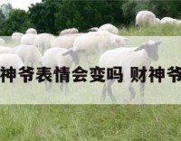 家里财神爷表情会变吗 财神爷的表情