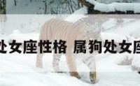 狗加处女座性格 属狗处女座配对