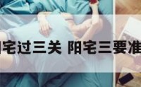 阴阳宅过三关 阳宅三要准不准