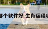 生肖运势哪个软件好 生肖运程哪个网站准