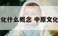 中原文化什么概念 中原文化指哪里
