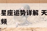 天秤座的十二星座运势详解 天秤座的十二星座运势详解视频