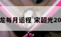 宋韶光属龙每月运程 宋韶光2021年属龙