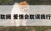爱情会耽搁 爱情会耽误我行走江湖