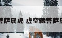 虚空藏菩萨属虎 虚空藏菩萨属虎吊坠