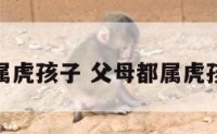 父母都属虎孩子 父母都属虎孩子属猴