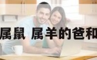 爸属羊和儿子属鼠 属羊的爸和鼠儿女怎么样