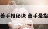 原正版一善手相秘诀 善手是指的哪只手