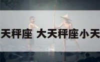 大天秤座小天秤座 大天秤座小天秤座的性格