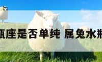 属兔水瓶座是否单纯 属兔水瓶座命运