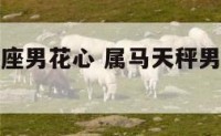 男属马天秤座男花心 属马天秤男喜欢什么女生