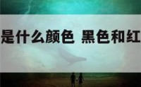 黑色和红色是什么颜色 黑色和红色是什么颜色混在一起