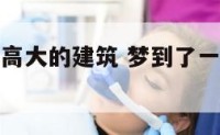 梦到了一个高大的建筑 梦到了一个高大的建筑房子