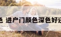 进户门颜色 进户门颜色深色好还是浅色好