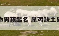 属鸡土命男孩起名 属鸡缺土男孩名字