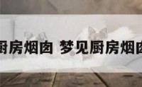 梦见厨房烟囱 梦见厨房烟囱倒塌