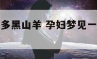 孕妇梦见好多黑山羊 孕妇梦见一群黑羊是什么意思