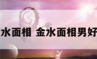 金水面相 金水面相男好吗