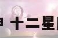 十二星座配对神 十二星座配对什么神兽