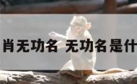 十二生肖无功名 无功名是什么动物