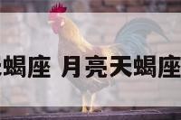 月亮天蝎座 月亮天蝎座第八宫