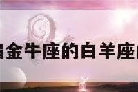 关于偏金牛座的白羊座的信息