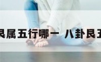 八卦中的艮属五行哪一 八卦艮五行属什么