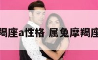 属兔的摩羯座a性格 属兔摩羯座性格特点