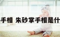 朱砂掌手相 朱砂掌手相是什么意思