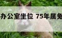 75年属兔办公室坐位 75年属兔办公室座位