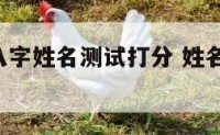 周易生辰八字姓名测试打分 姓名八字测算 周易