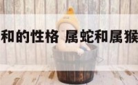 属蛇和属猴和的性格 属蛇和属猴和的性格相配吗