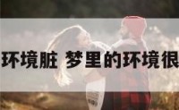 梦环境脏 梦里的环境很脏