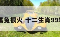 99年属兔很火 十二生肖99年属兔