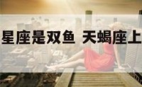 天蝎座上升星座是双鱼 天蝎座上升双鱼座的性格