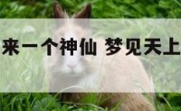 梦见天上下来一个神仙 梦见天上神仙现身是什么意思