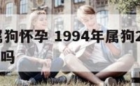 94年属狗怀孕 1994年属狗2022年怀孕好吗