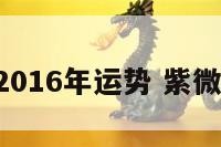 紫微斗数2016年运势 紫微斗数2017