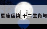 十二生肖与星座运势 十二生肖与星座运势图