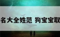狗年宝宝起名大全姓范 狗宝宝取名字最佳字