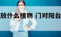 门对阳台门放什么植物 门对阳台有什么破解方法