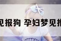 孕妇梦见报狗 孕妇梦见抱狗入怀