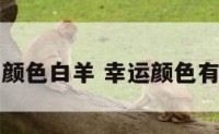 幸运的颜色白羊 幸运颜色有什么用